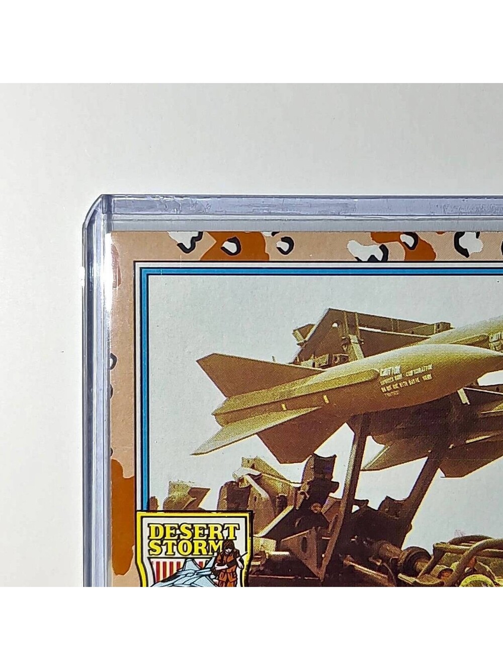 HAWK Missile 1991 Topps Desert Storm #168 Card - Picture 3 of 10